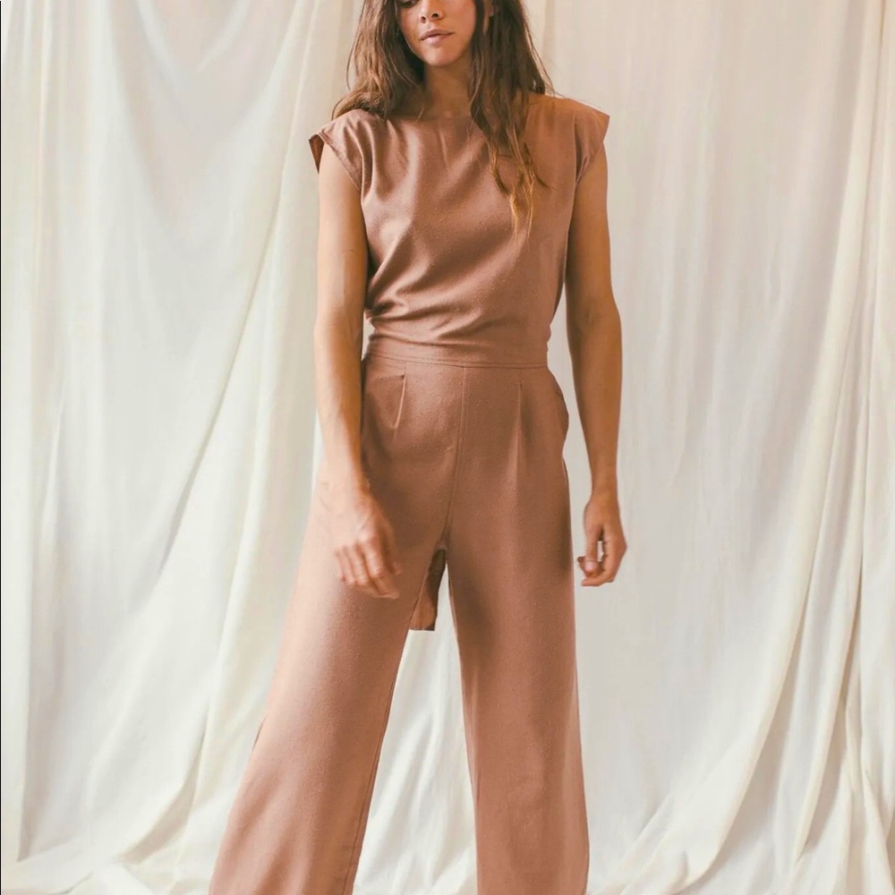 Ozma Matador Romper Sand